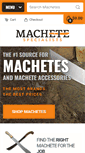 Mobile Screenshot of machetespecialists.com
